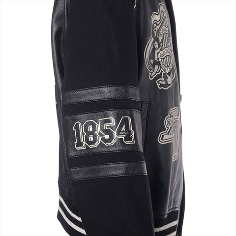 LOUIS VUITTON Musical Varsity Blouson 2023 Stainless Steel Jacket black WS15887