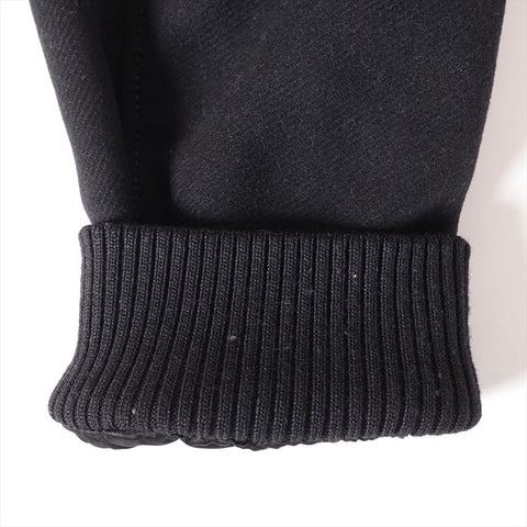 LOUIS VUITTON Musical Varsity Blouson 2023 Stainless Steel Jacket black WS15887