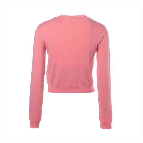 Miu Miu Cashmere Stone Star Size:36 cardigan pink WS15889
