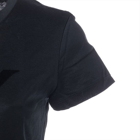 YVES SAINT LAURENT Logo Cotton Size:XS Short sleeve T-shirt black WS15890