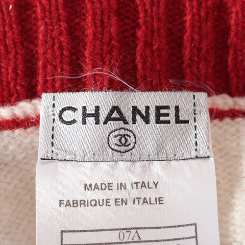 シャネル CHANEL ウール ペンギン 07A Size:34 ニット アイボリー WS15891