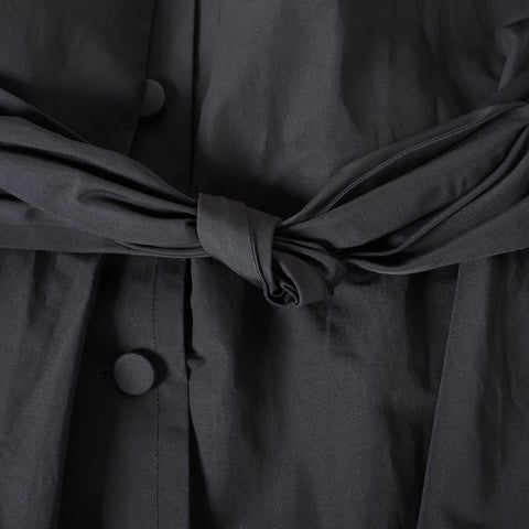 PRADA Ribbon Size:38 coat black WS15894