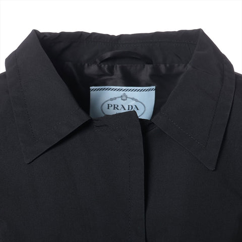 プラダ PRADA リボン Size:38 コート ブラック WS15894