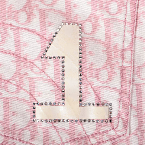 Christian Dior Trotter Logo 2004 Size:36 skirt pink WS15896