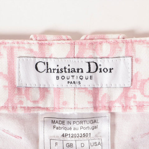 クリスチャンディオール Christian Dior トロッター ロゴ 2004 Size:36 スカート ピンク WS15896