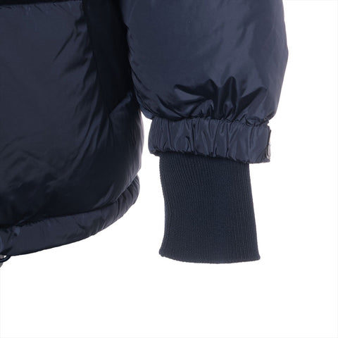 PRADA Feather 2018 Logo Down Jacket Jacket Navy WS15903