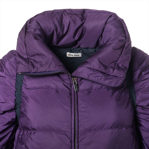 Miu Miu 14AW Down Jacket Size: 36 Jacket purple WS15904