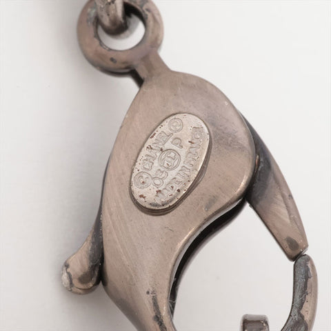 CHANEL Medal COCO Mark 03P Mademoiselle 2003 Necklace Silver WS15914