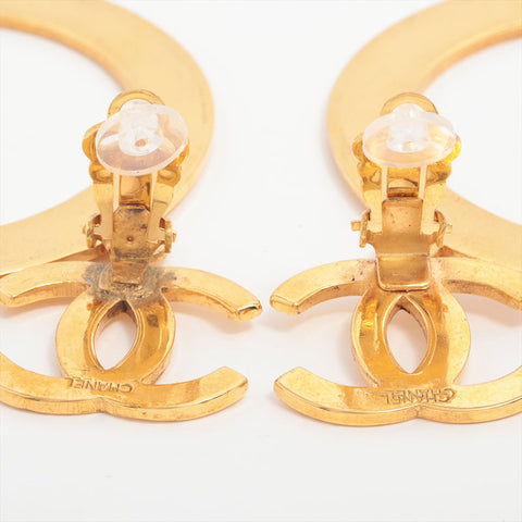 CHANEL Hoop COCO Mark Earring gold WS15916