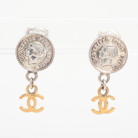 シャネル CHANEL 97P ココマーク 1997年 コイン イヤリング ゴールド WS15919