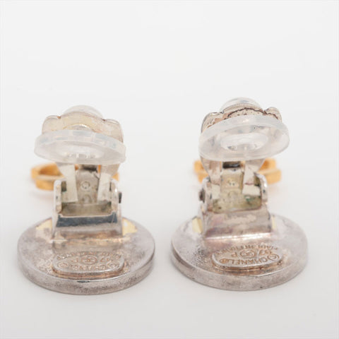 CHANEL 97P COCO Mark 1997 Coin Earring gold WS15919