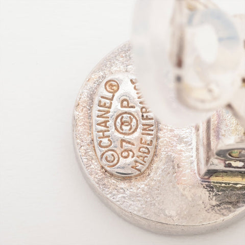 CHANEL 97P COCO Mark 1997 Coin Earring gold WS15919