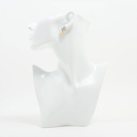 CHANEL 97P COCO Mark 1997 Coin Earring gold WS15919