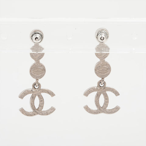 シャネル CHANEL P21B 2021 ココマーク ピアス シルバー WS15935