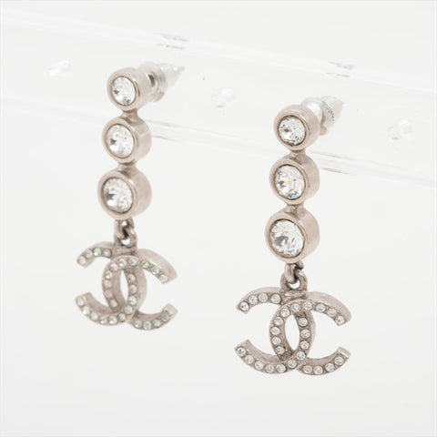シャネル CHANEL P21B 2021 ココマーク ピアス シルバー WS15935