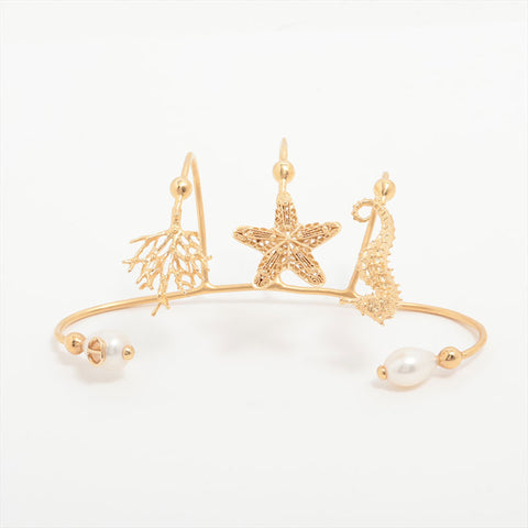 クリスチャンディオール Christian Dior ハンドジュエリータツノオトシゴ リング・指輪 ゴールド WS15941