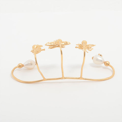 クリスチャンディオール Christian Dior ハンドジュエリータツノオトシゴ リング・指輪 ゴールド WS15941
