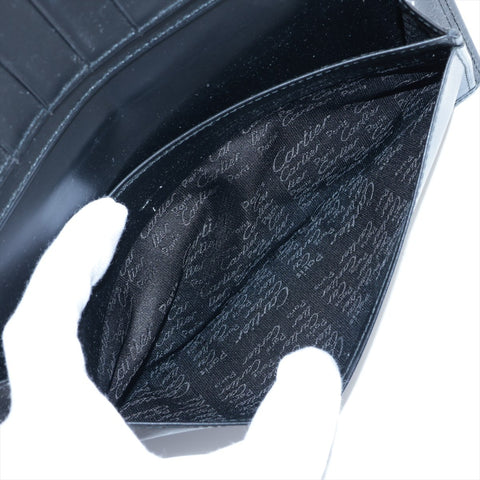 CARTIER Must de Cartier Bifold Wallet black WS15944