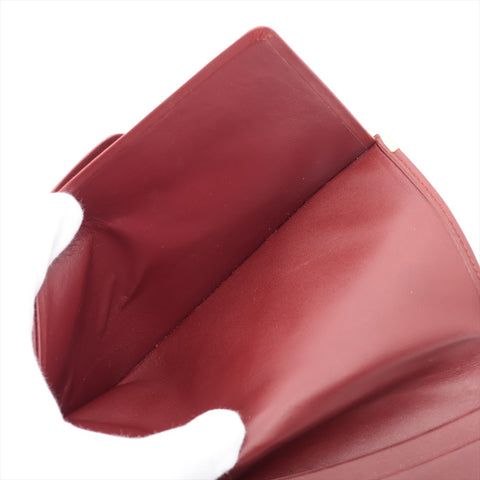 CARTIER Must de Cartier Bifold Wallet Bordeaux WS15945