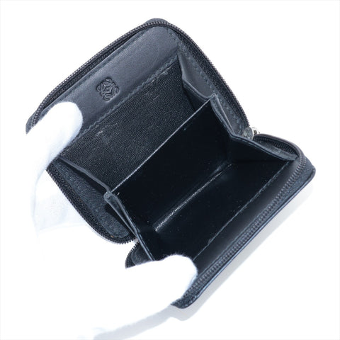 LOEWE leather Coin case black WS15950