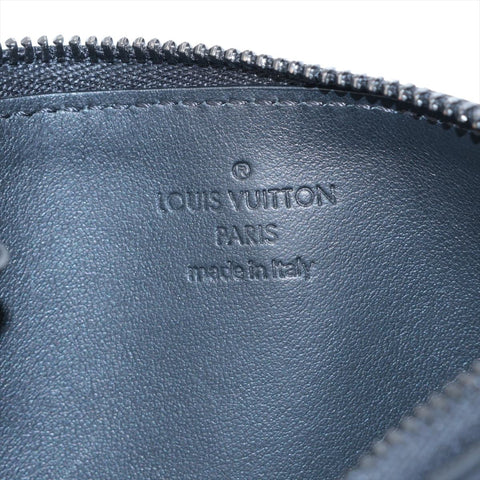 LOUIS VUITTON LV Aerogram Noir Fragment Card Case black WS15951