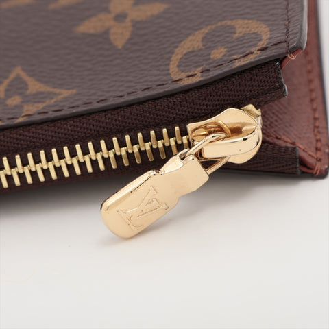LOUIS VUITTON Monogram Portefeuille Noah Compact Coin case Armagnac WS15955