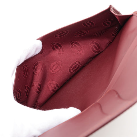 CARTIER Must de Cartier Bifold Wallet Bordeaux WS15959
