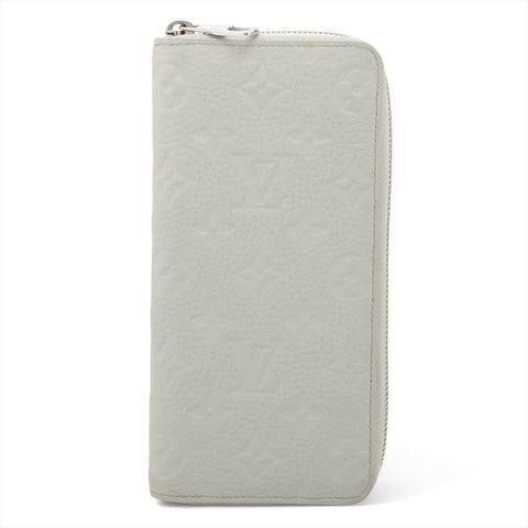 LOUIS VUITTON Zippy Wallet Empreinte Purse gray WS15960