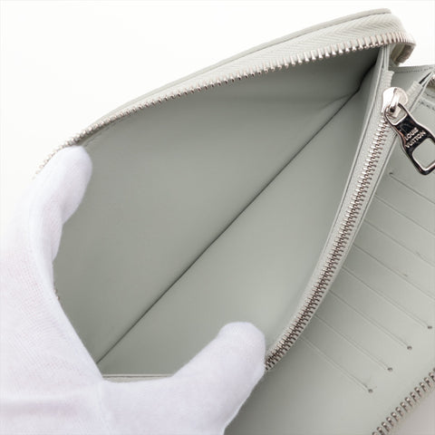LOUIS VUITTON Zippy Wallet Empreinte Purse gray WS15960