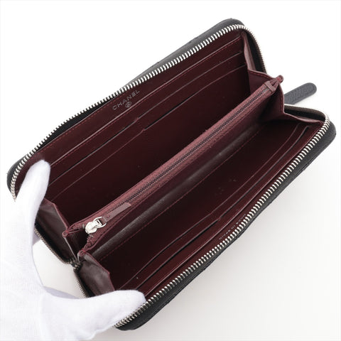 CHANEL No. 26 2018-2019 Caviar COCO Mark Matelasse Purse black WS15964