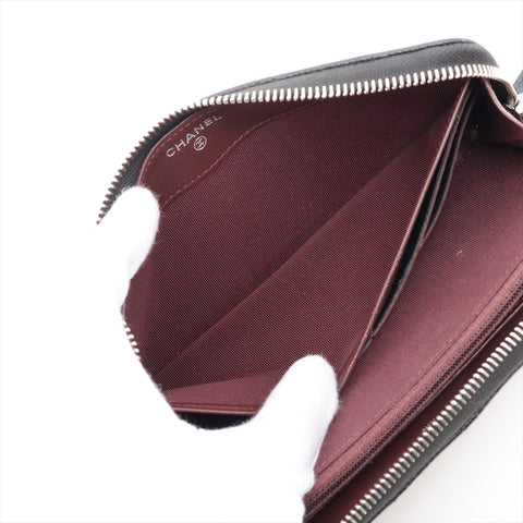 CHANEL No. 26 2018-2019 Caviar COCO Mark Matelasse Purse black WS15964