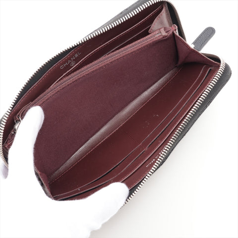 CHANEL No. 26 2018-2019 Caviar COCO Mark Matelasse Purse black WS15964