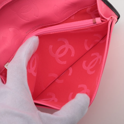 CHANEL No. 12 2008-2009 Cambon Line Matelasse Purse black WS15965