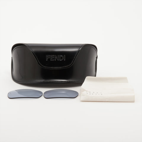 FENDI Rimless Logo sunglasses black WS15976