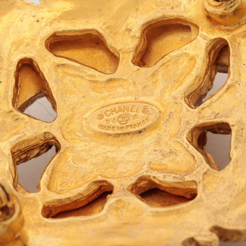 CHANEL Gripoa Fringe 94A 1994 Brooch gold WS15980