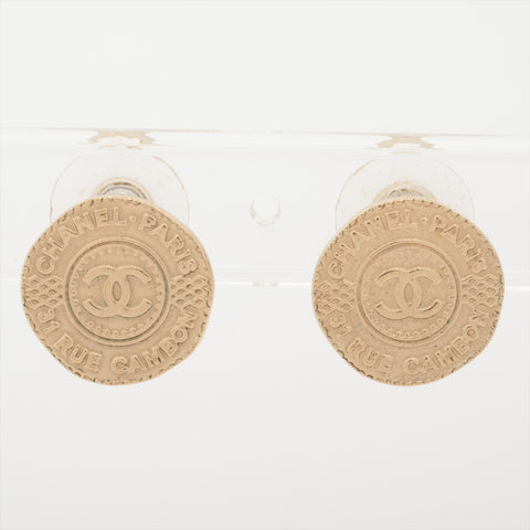 CHANEL COCO Mark Coin A16V 2016 Pierce gold WS15982