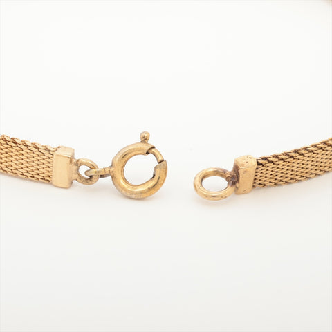 Christian Dior CD logo bracelet gold WS15995