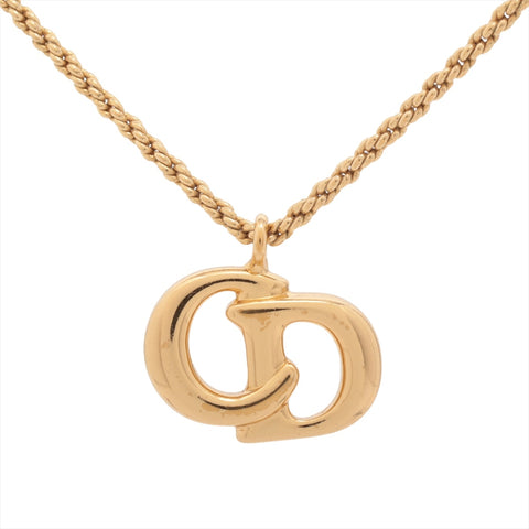Christian Dior CD logo Necklace gold WS15996