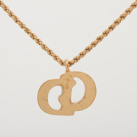 Christian Dior CD logo Necklace gold WS15996