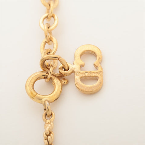 Christian Dior CD logo Necklace gold WS15996