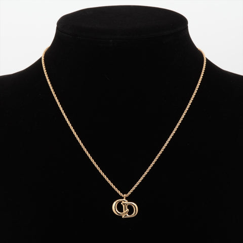 Christian Dior CD logo Necklace gold WS15996