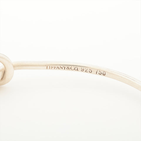 TIFFANY&Co. 925 750 Love Knot bracelet Silver WS16000