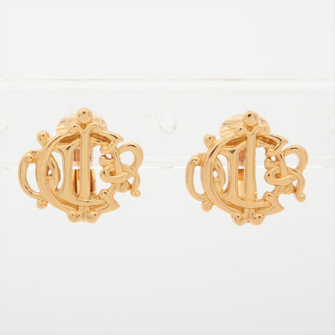 Christian Dior logo Earring gold WS16003