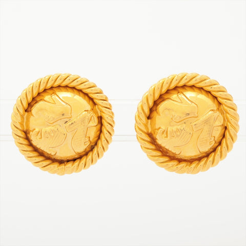 Salvatore Ferragamo Button motif Necklace gold WS16007