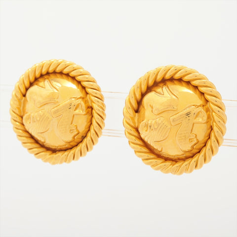 Salvatore Ferragamo Button motif Necklace gold WS16007