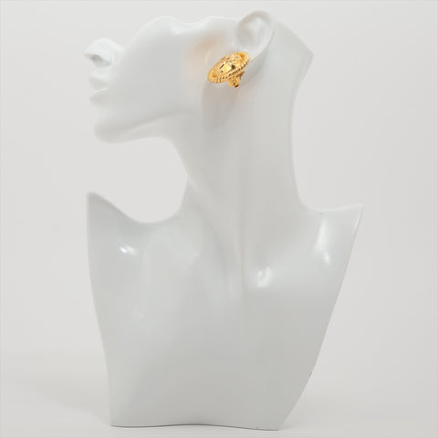 Salvatore Ferragamo Button motif Necklace gold WS16007