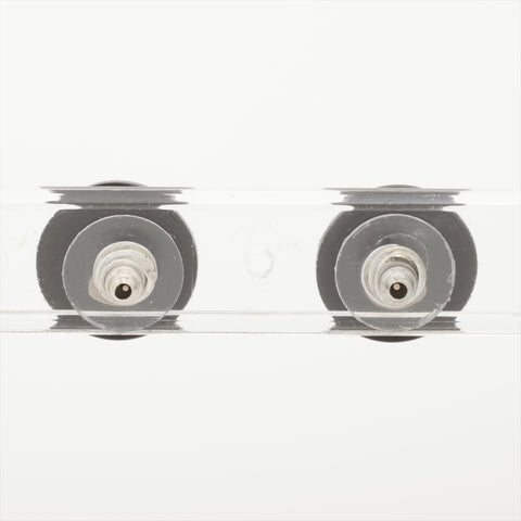 CHANEL 00A 2000 COCO Mark Rhinestone Pierce black WS16012