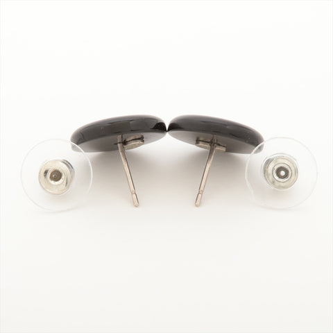 CHANEL 00A 2000 COCO Mark Rhinestone Pierce black WS16012