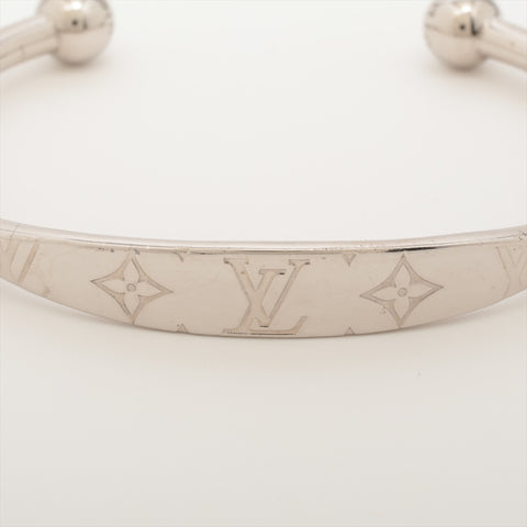 LOUIS VUITTON Monogram Jonk Monogram 2011 bracelet Silver WS16016