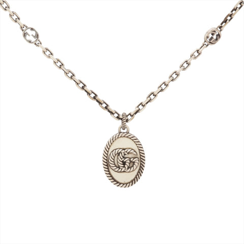 GUCCI GG Marmont 925 Necklace Silver WS16017
